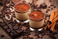 Delicious tiramisu dessert Royalty Free Stock Photo