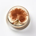 Delicious Tiramisu Ice Cream On Plate - High Quality Photo