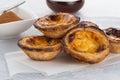 Egg tarts Royalty Free Stock Photo