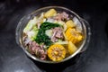 Delicious traditional Filipino homecooked soup dish Nilaga Royalty Free Stock Photo