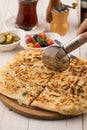 Delicious Turkish Food Gozleme