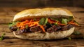 Delicious Vietnamese Banh Mi Sandwich