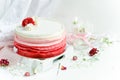 Delicious wedding cake Royalty Free Stock Photo