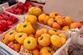 delicious yellow beef tomatoes on the market