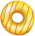 A delicious yellow donut