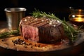 deliciously juicy ribeye steak slices irresistible high resolution image for food lovers