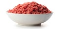 Deliciously Versatile Mixed Pork and Beef Minced Meat Ready for Your Culinary Creations Royalty Free Stock Photo