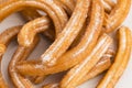 Deliciuos spanish Churros Royalty Free Stock Photo