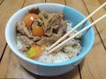 The Delicous Beef Rice Bowl