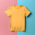 Delight your customers with eye-catching mockup of t-shirt Royalty Free Stock Photo