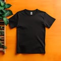 Delight your customers with eye-catching mockup of t-shirt Royalty Free Stock Photo