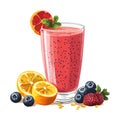 Delightful Array of Berry Fruits.
