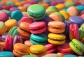 Delightful Array of French Macaroons