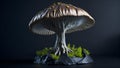 Enchanting Mushroom Decoration Created With Generative Ai