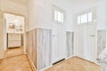 Delightful corridor design with wood skirting