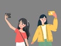 Adorable Selfie Moment - Cute Girl Capturing Memories