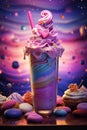 rainbow milkshake