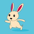 A Delightful Rabbit Vector Illustration Royalty Free Stock Photo