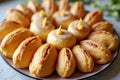 Delightful Sfogliatelle Ricce Pastry Dish Royalty Free Stock Photo