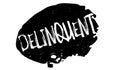 Delinquent rubber stamp