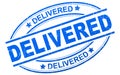 Delivered stamp