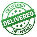 Delivered stamp