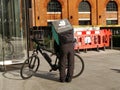 Deliveroo cyclist