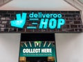 Deliveroo Hop store, launches a new rapid grocery delivery service.