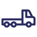Delivery cargo, delivery services Vector icon which can easily modify or edit