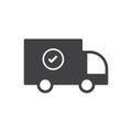 Delivery Confirm Icon Royalty Free Stock Photo