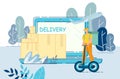 Delivery by Different Transportation Ways Service