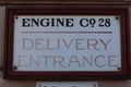 Delivery entrance