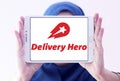 Delivery Hero online food delivery company logo