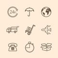 Delivery icons