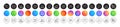 Delivery location, Air balloon and Petrol station line icons. For web app, printing. Round icon buttons. Vector