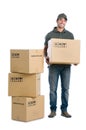 Delivery man Royalty Free Stock Photo