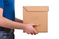 Delivery man. Royalty Free Stock Photo