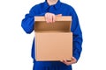 Delivery man. Royalty Free Stock Photo