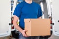 Delivery man. Royalty Free Stock Photo