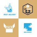 Delivery and pack logo