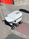 Delivery robot autonomous vehicle