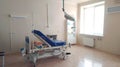 Delivery room with gynecological gurney for childbirth. Modern ward for childbirth Royalty Free Stock Photo