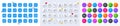 Delivery, Rotation gesture and Cursor line icons. For web app, printing. Line icons. Vector