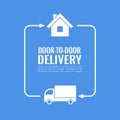 Delivery service information banner