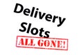 Delivery Slots All Gone