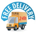 Delivery truck