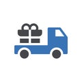 Delivery truck Royalty Free Stock Photo
