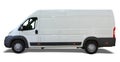Delivery van Royalty Free Stock Photo