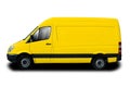 Delivery Van Royalty Free Stock Photo