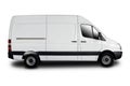 Delivery Van Royalty Free Stock Photo